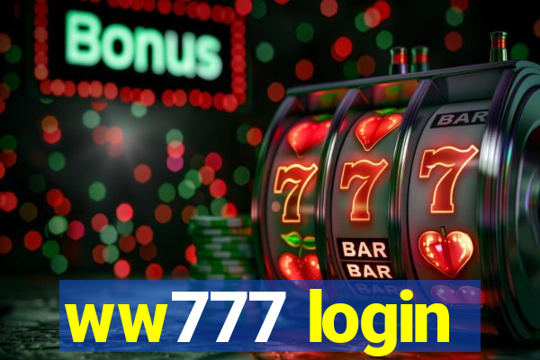 ww777 login